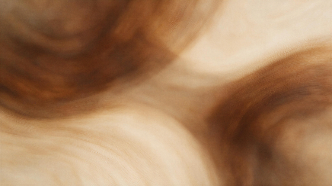 Abstract composition of quiet wood grain
