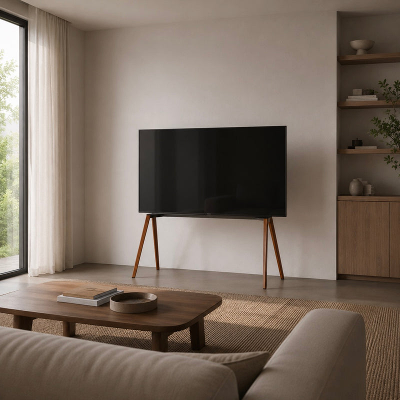 Walnut TV Stand 42"-75"